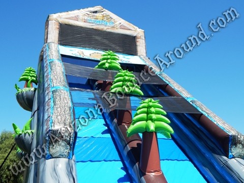 Big water slide rental companies in Arizona